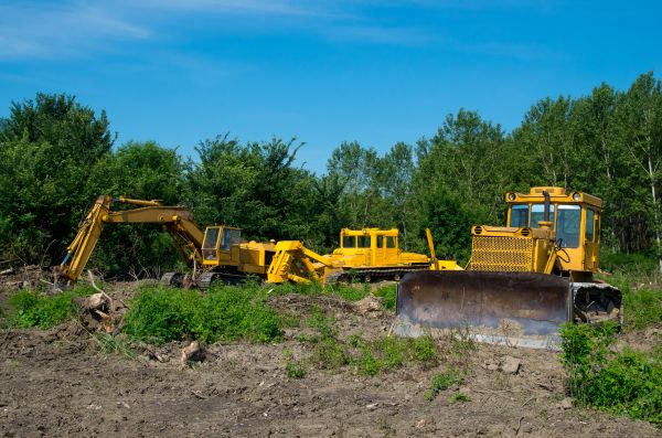Bulldozer Clearing in Glen Burnie